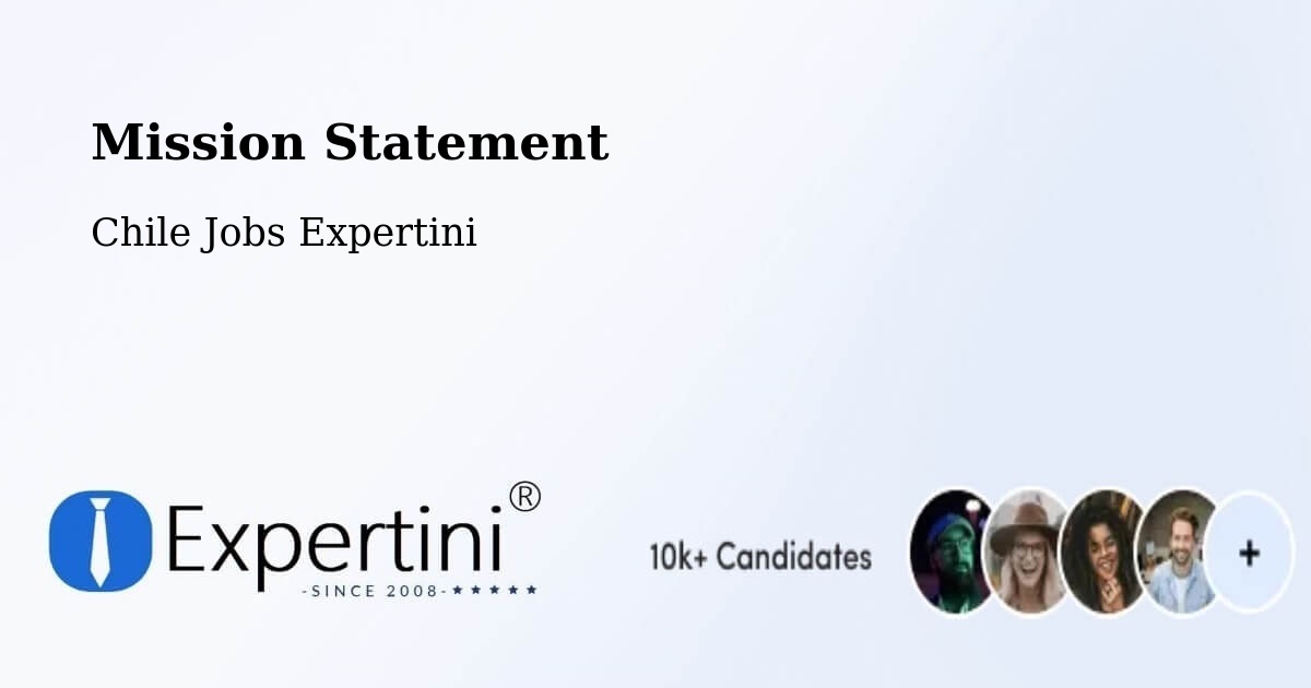 Corporate Mission – Concepción - Chile Jobs Expertini